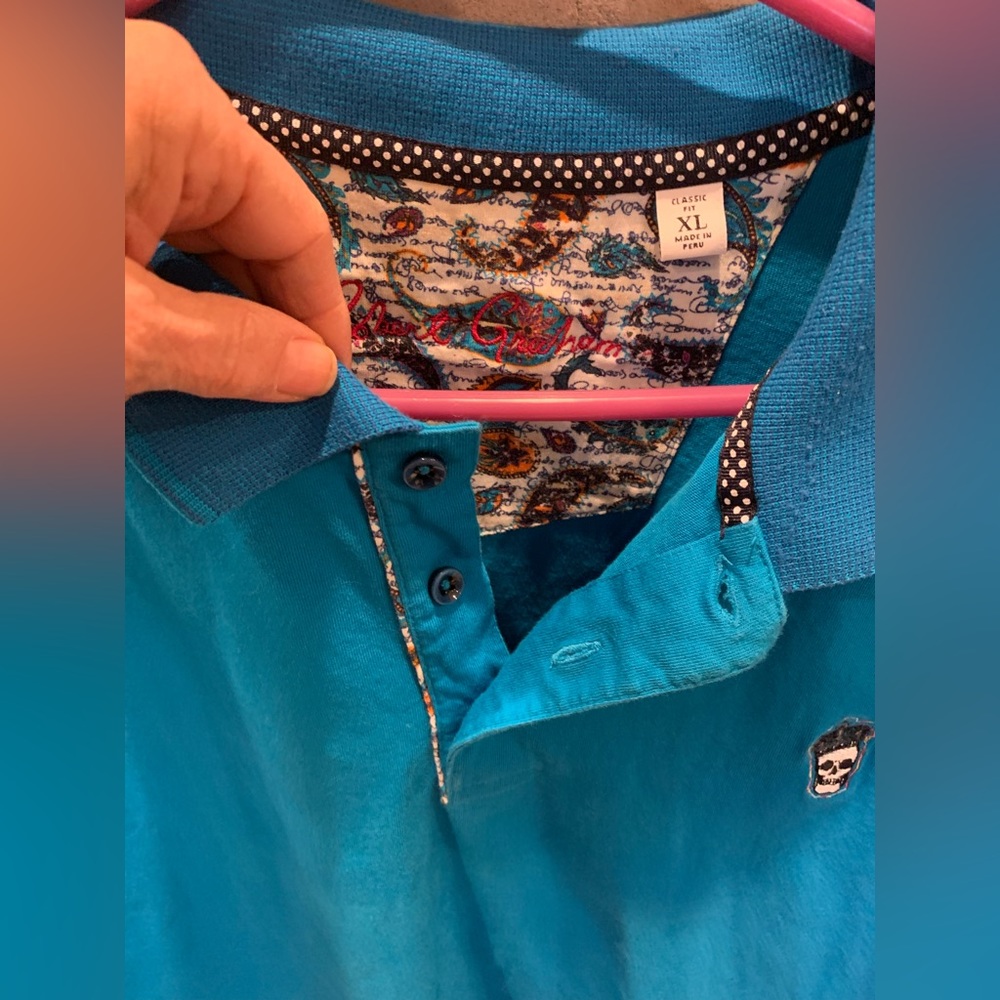 Robert Graham Shirt XL Blue Men’s
